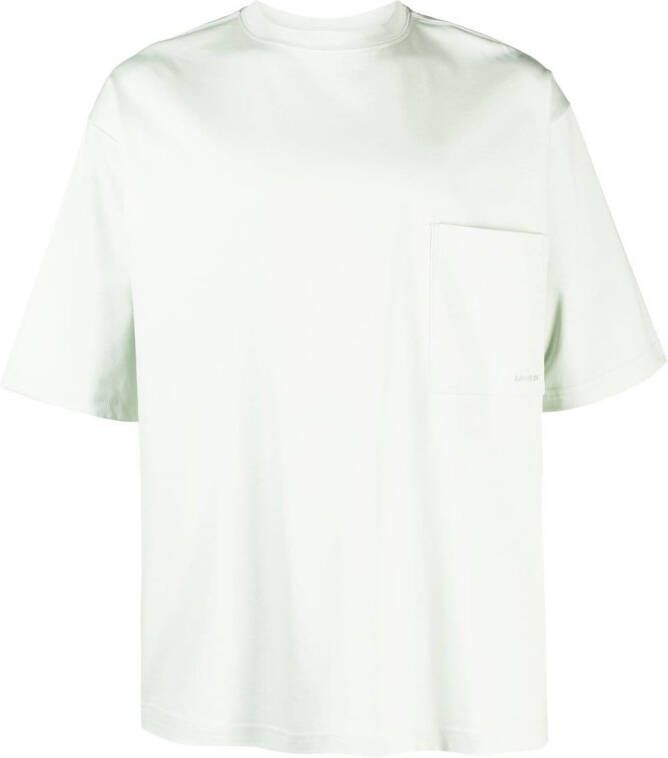 Lanvin T-shirt met ronde hals Groen