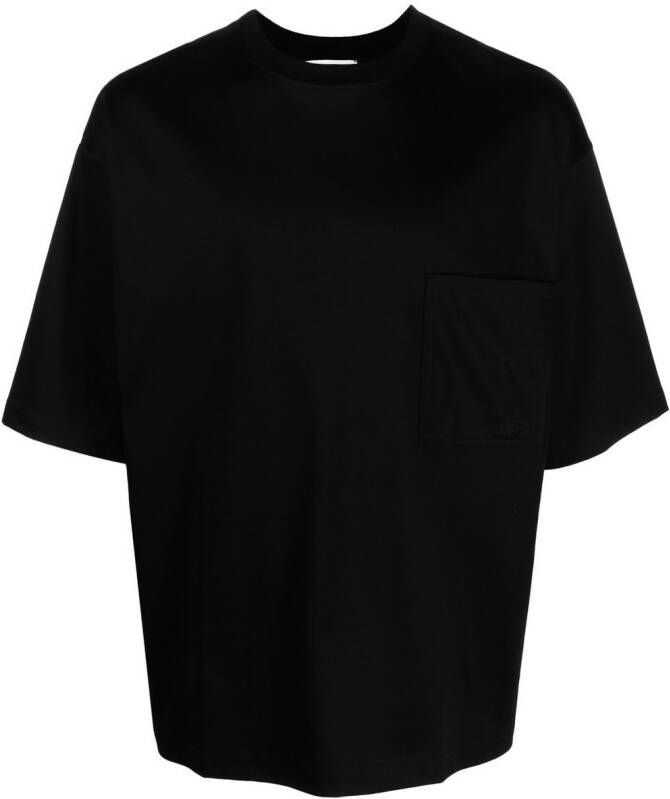 Lanvin T-shirt met ronde hals Zwart