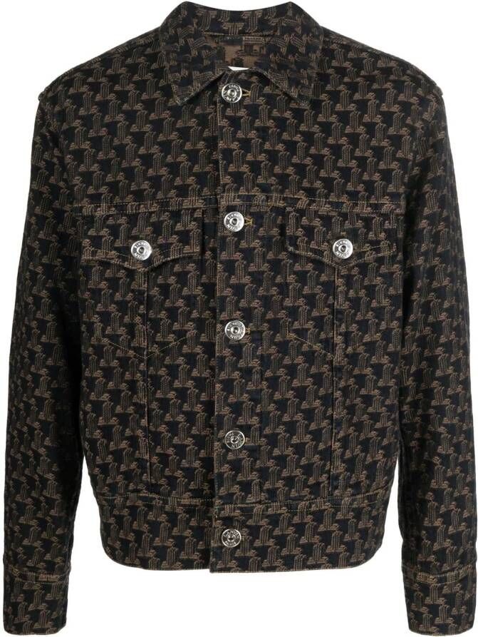 Lanvin Denim jack Blauw
