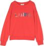 Lanvin Enfant Sweater met logoprint Rood - Thumbnail 1