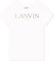 Lanvin Enfant T-shirt met logoprint Wit - Thumbnail 1