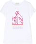 Lanvin Enfant T-shirt met print Wit - Thumbnail 1