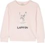 Lanvin Enfant Sweater met print Roze - Thumbnail 1