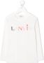 Lanvin Enfant T-shirt met logoprint Wit - Thumbnail 1