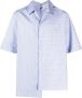 Lanvin Gestreept overhemd Blauw - Thumbnail 1