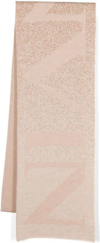 Lanvin Intarsia sjaal Beige