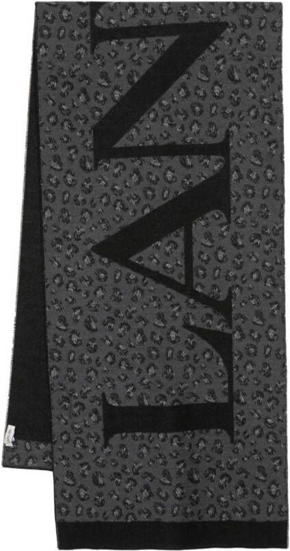 Lanvin Intarsia sjaal Zwart