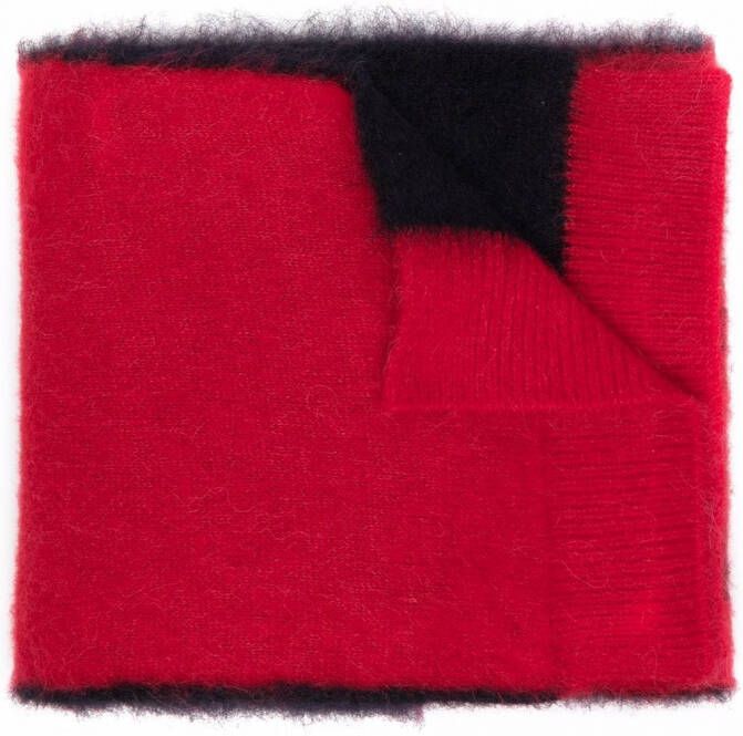 Lanvin Intarsia sjaal Rood