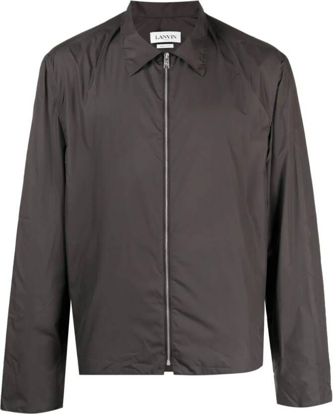 Lanvin Lichtgewicht shirtjack Grijs