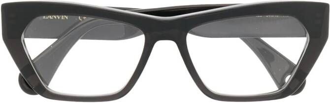 Lanvin LNV2627 cat-eye bril Zwart