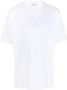 Lanvin T-shirt met logopatch Wit - Thumbnail 1