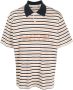 Lanvin Poloshirt met geborduurd logo Beige - Thumbnail 1