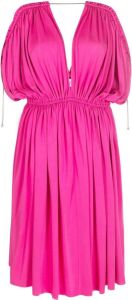 Lanvin Mini-jurk met empire taille Roze