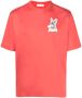 Lanvin T-shirt met print Rood - Thumbnail 1