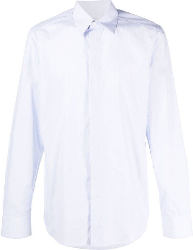 Lanvin Overhemd met knoopsluiting Blauw