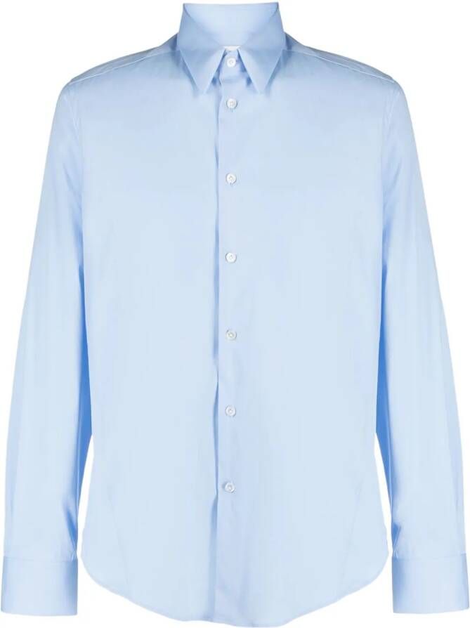 Lanvin Overhemd met lange mouwen Blauw