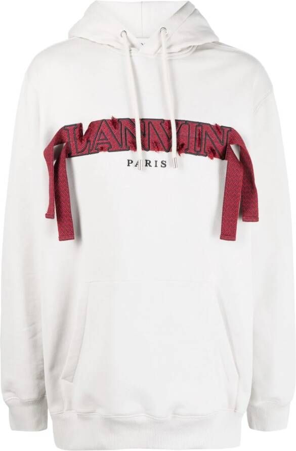 Lanvin Oversized hoodie Grijs