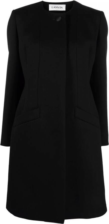 Lanvin Oversized mantel Zwart