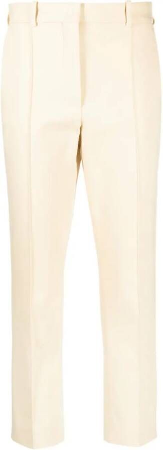 Lanvin Pantalon met toelopende pijpen Beige