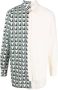 Lanvin Overhemd met geometrische print Beige - Thumbnail 1
