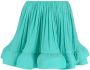 Lanvin Mini-jurk met ruches Groen - Thumbnail 1