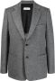 Lanvin Colbert met enkele rij knopen Grijs - Thumbnail 1