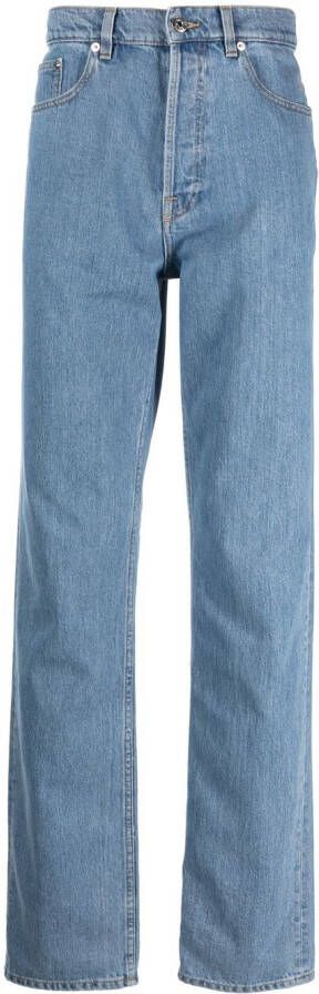 Lanvin Straight jeans Blauw