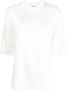 Lanvin T-shirt met geborduurd logo Wit - Thumbnail 1