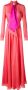 Lanvin tied neckline maxi dress Roze - Thumbnail 1