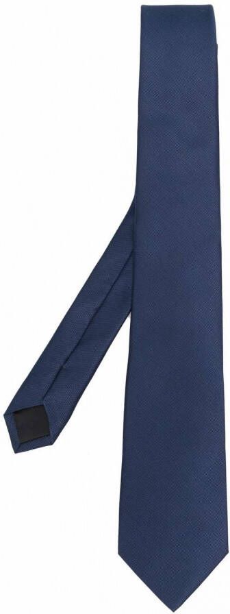 Lanvin Zijden stropdas Blauw