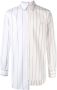 Lanvin Overhemd met krijtstreep Wit - Thumbnail 1