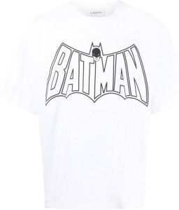 Lanvin x Batman T-shirt met print Wit