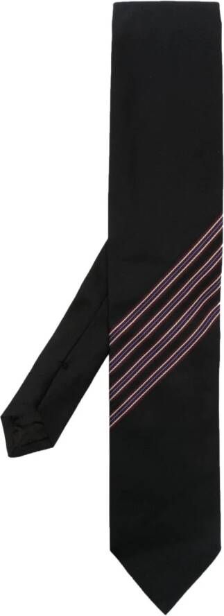 Lanvin Zijden stropdas Zwart