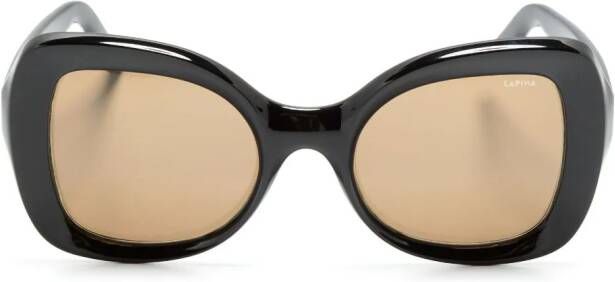 Lapima Zonnebril met oversized montuur Zwart