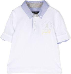 Lapin House Button-down poloshirt Wit