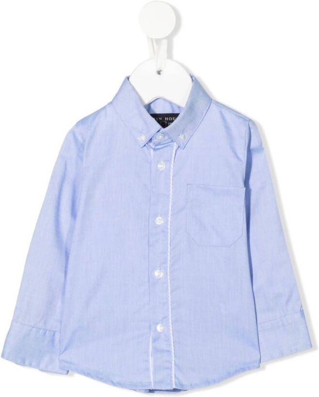 Lapin House Button-down shirt Blauw