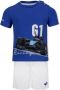 Lapin House T-shirt en shorts met print Blauw - Thumbnail 1