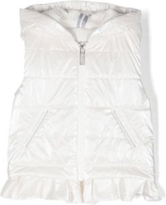 Lapin House Gilet met ruche Wit