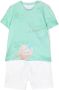 Lapin House Shorts en shirt met print Groen - Thumbnail 1
