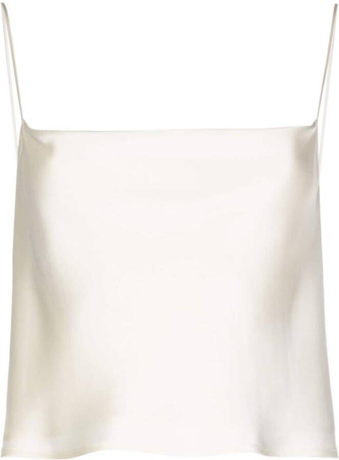 LAPOINTE Glanzende top Wit