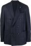 Lardini Blazer met dubbele rij knopen Blauw - Thumbnail 1