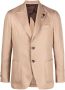 Lardini Blazer met enkele rij knopen Beige - Thumbnail 1