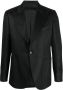 Lardini Blazer met enkele rij knopen Zwart - Thumbnail 1