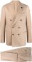Lardini Pak met dubbele rij knopen Beige - Thumbnail 1