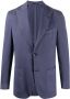 Lardini Fijngebreide blazer Blauw - Thumbnail 1