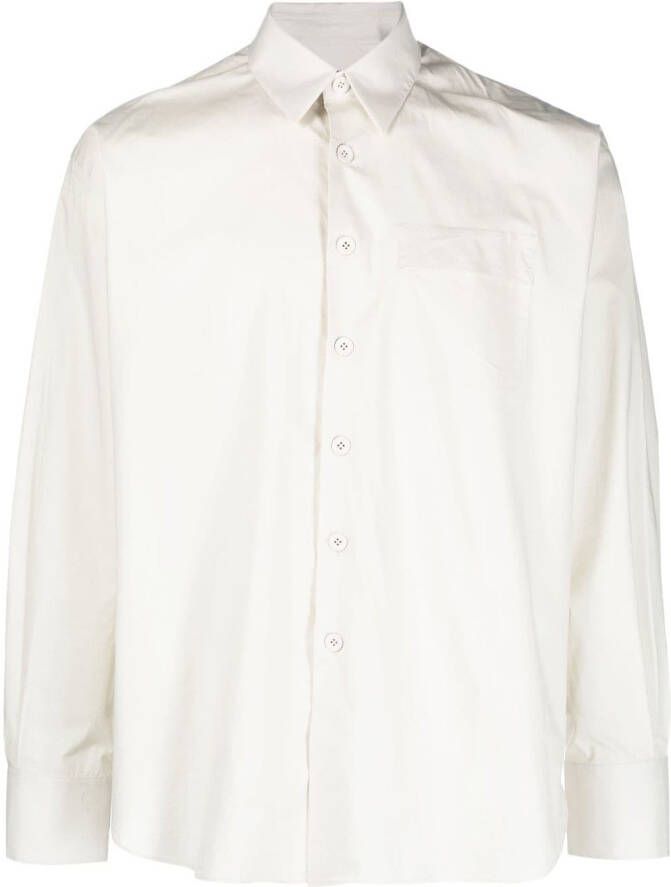 Lardini Katoenen overhemd Beige
