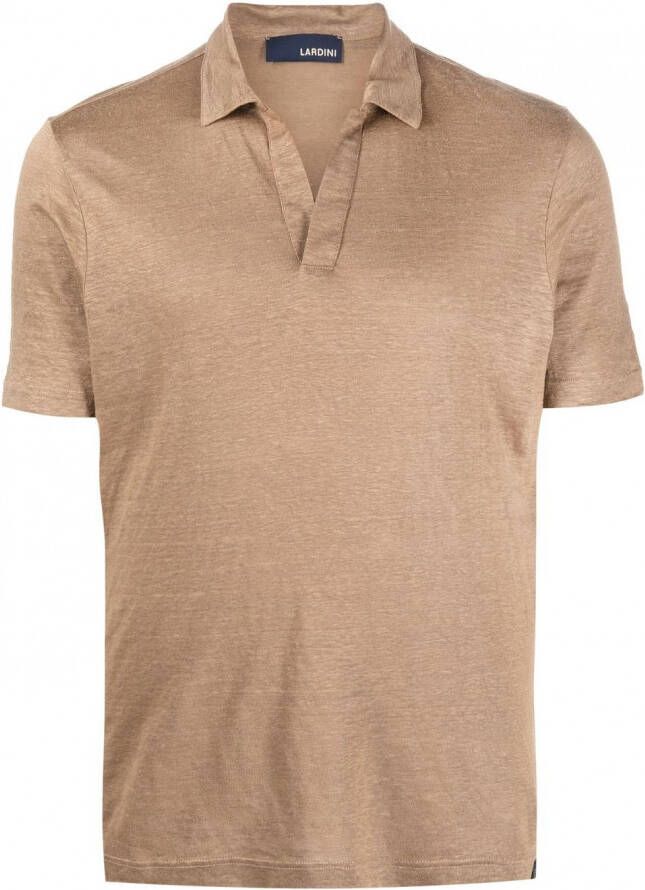 Lardini Poloshirt Bruin