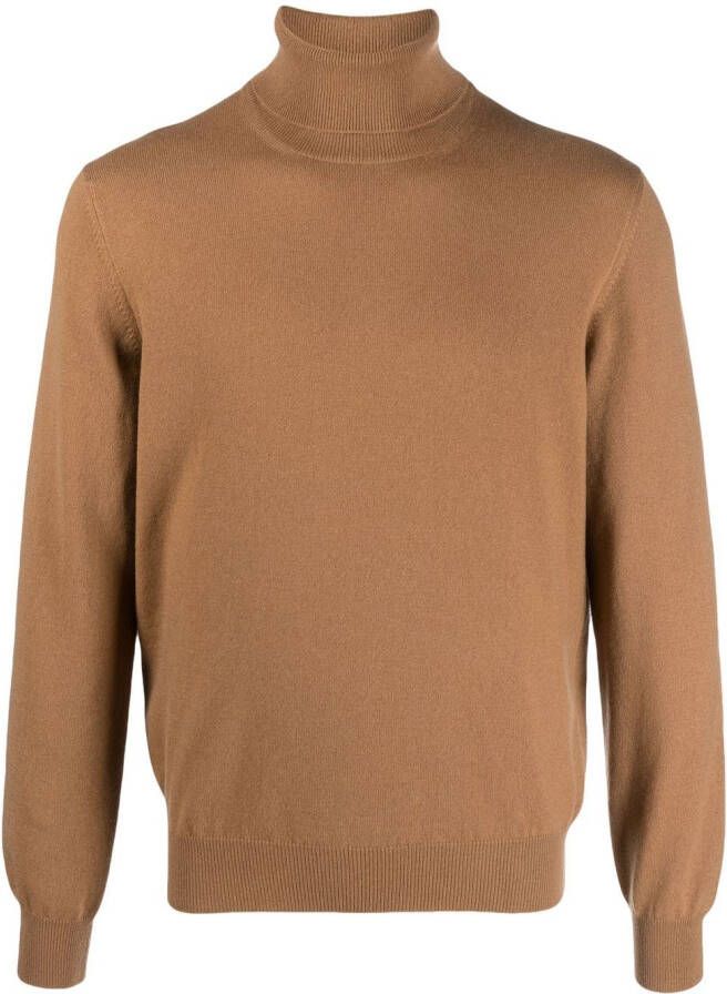 Lardini Gebreide coltrui Bruin