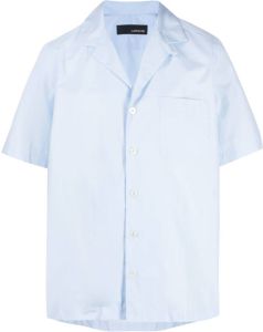 Lardini Overhemd met korte mouwen Blauw