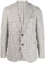Lardini Blazer met enkele rij knopen Beige - Thumbnail 1